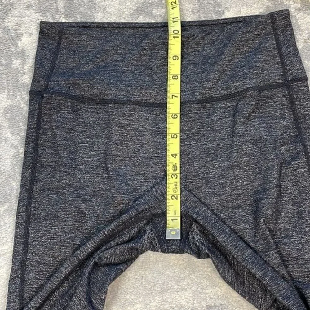 Athleta Chaturanga Capri Dark Gray Leggings Yoga Gym 212387-00 Sz S